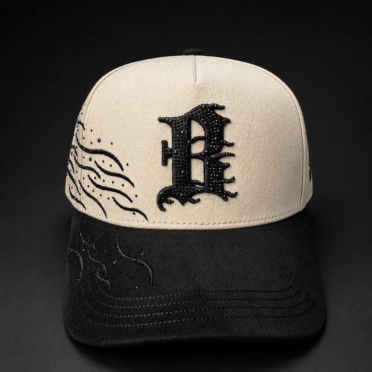 B Cream BLK cristales