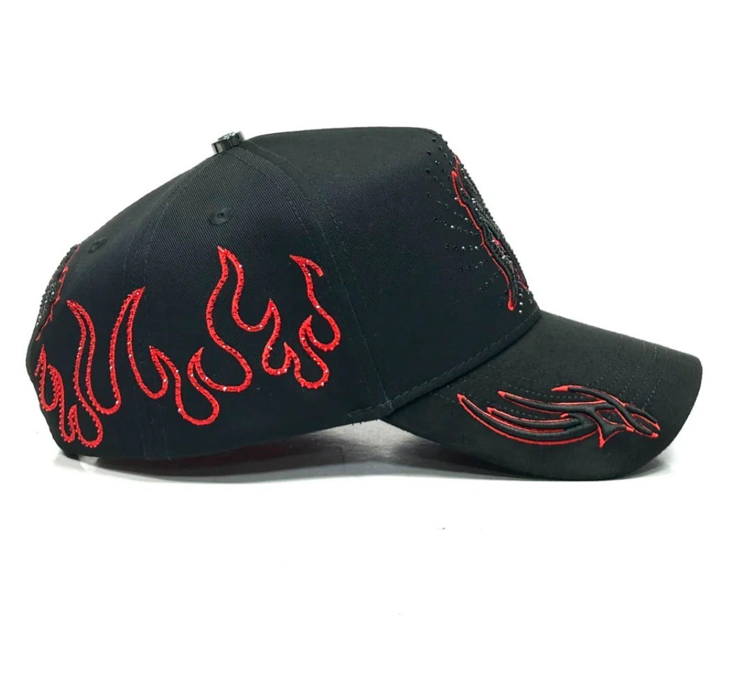 NY Crystal BLK Red