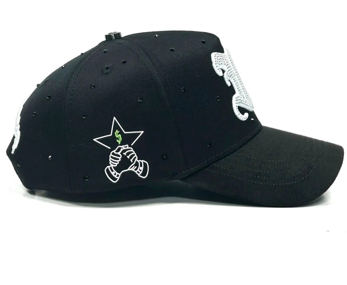 Money SnapBack BLK White
