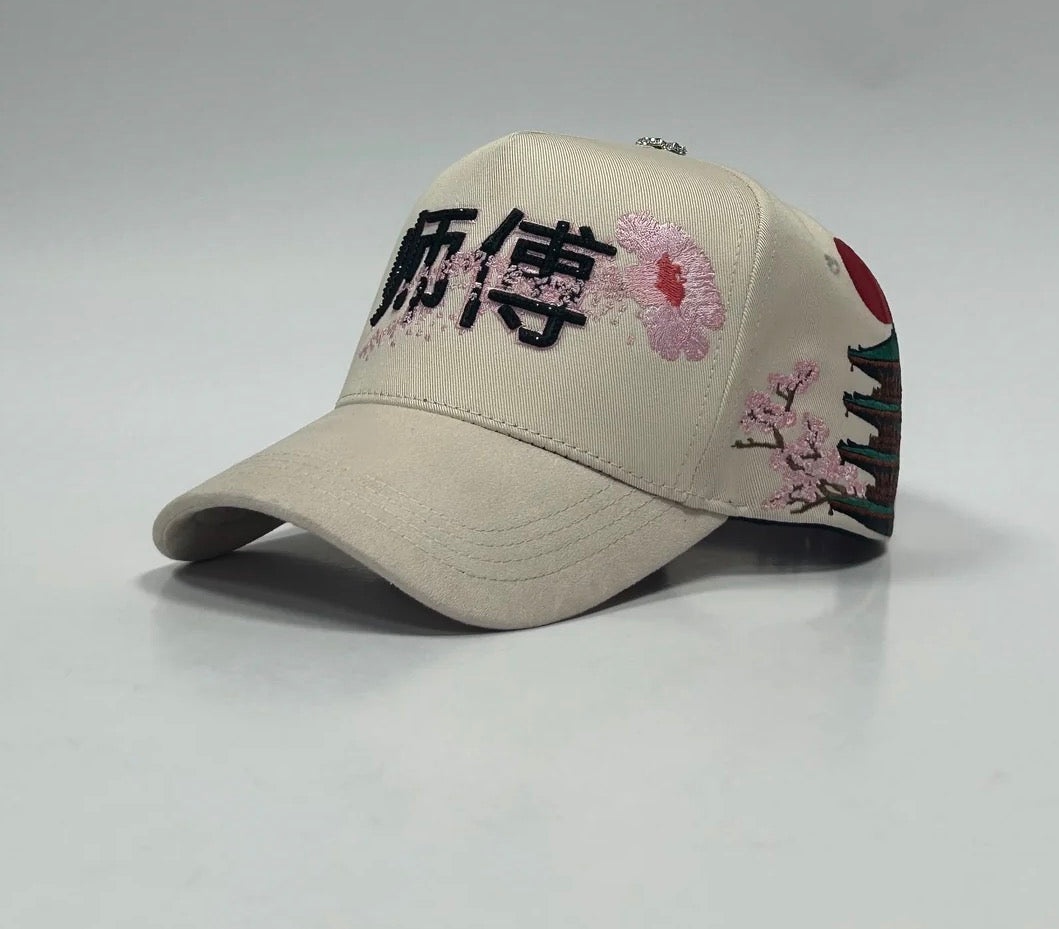 Sakura style cream SnapBack
