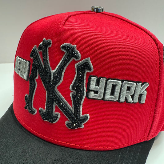 Ny Red BLK gray