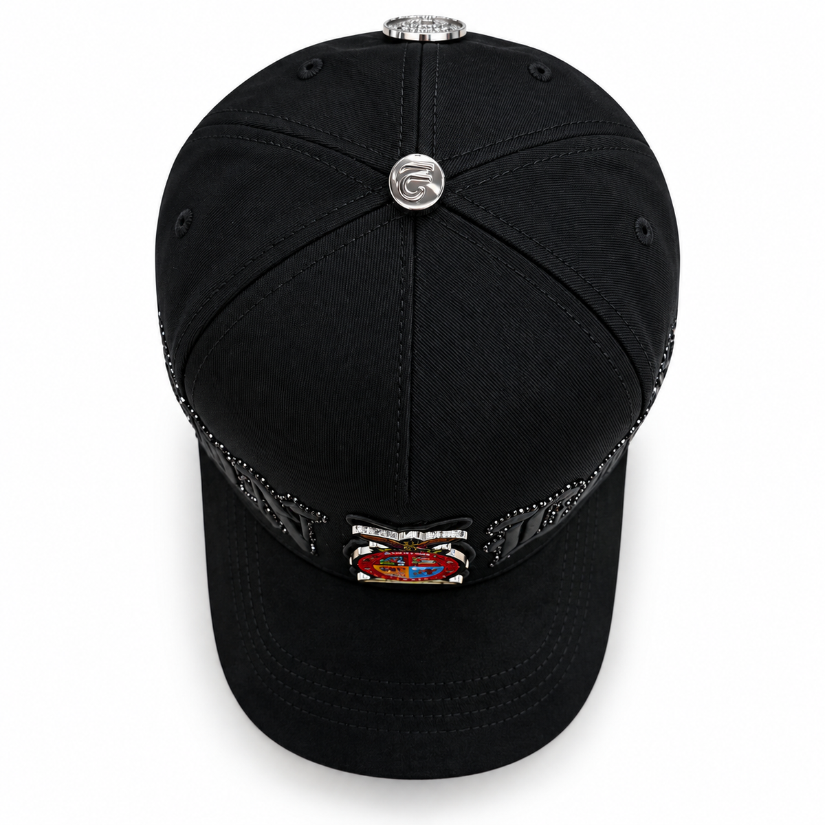 Sinaloa placa Crystal BLK Snapback