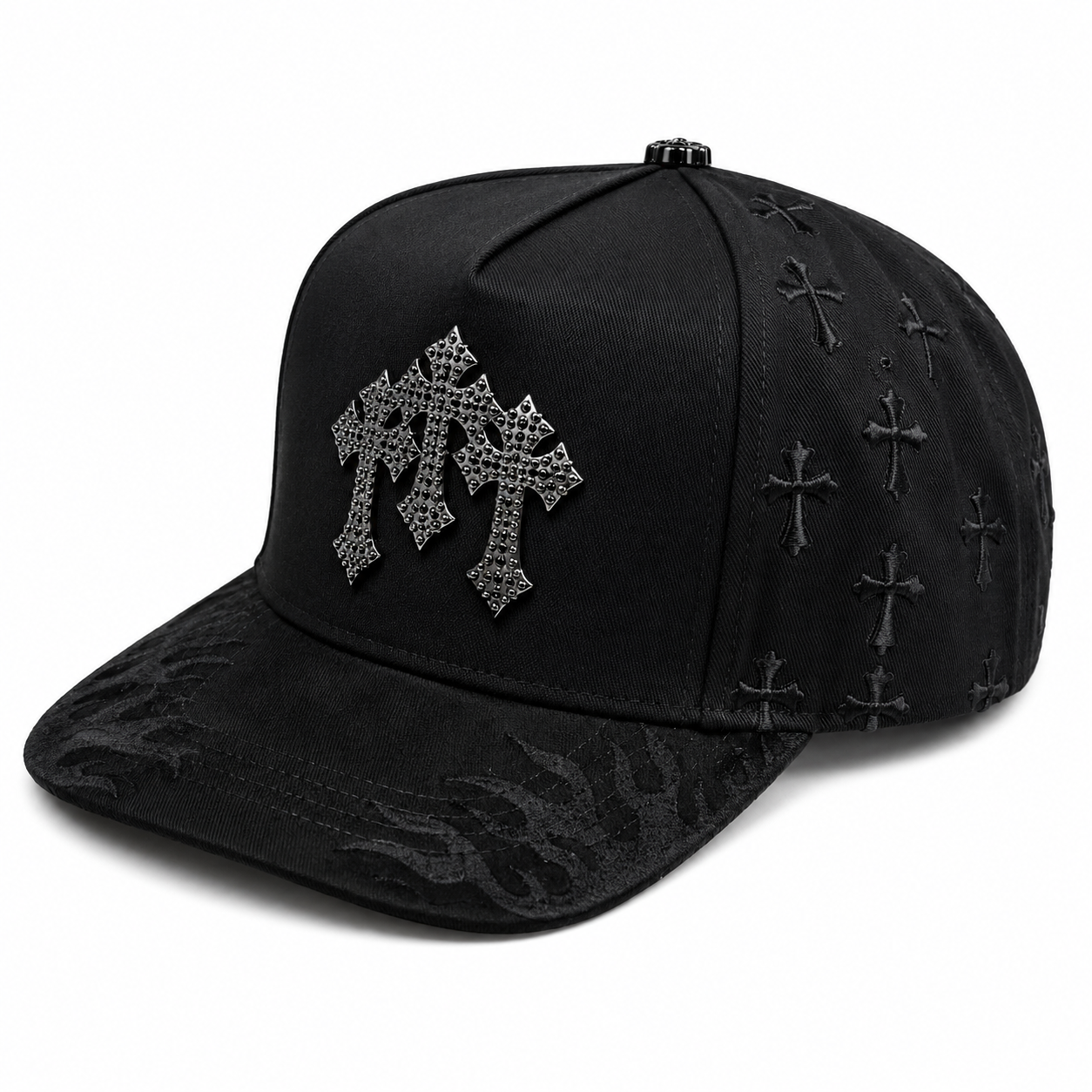 Cruces flamas BLK