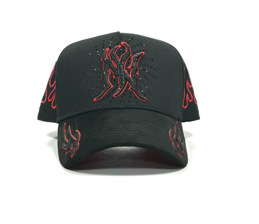 NY Crystal BLK Red