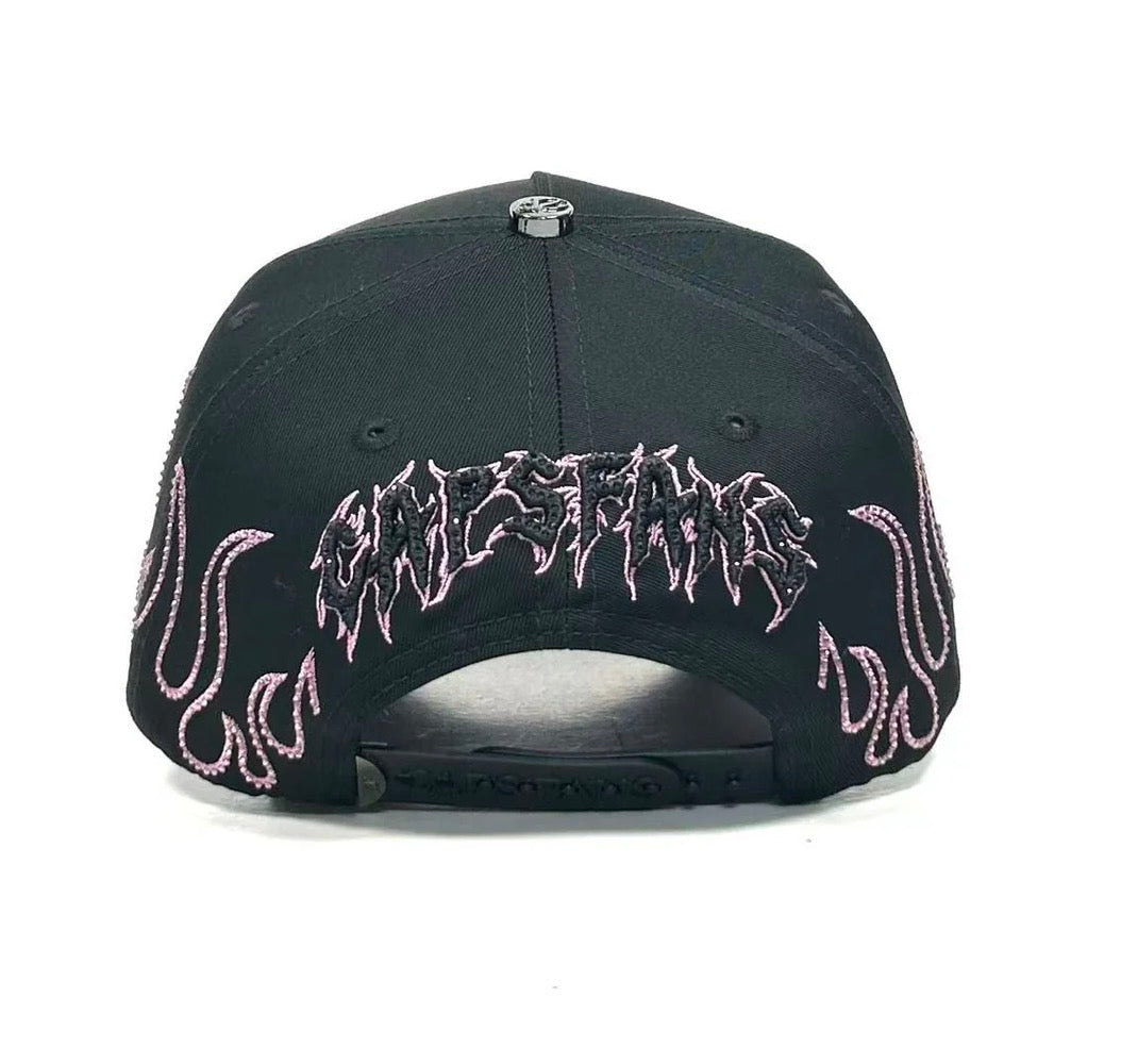 NY Fire BLK pink