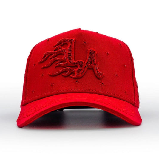 LA flames Red