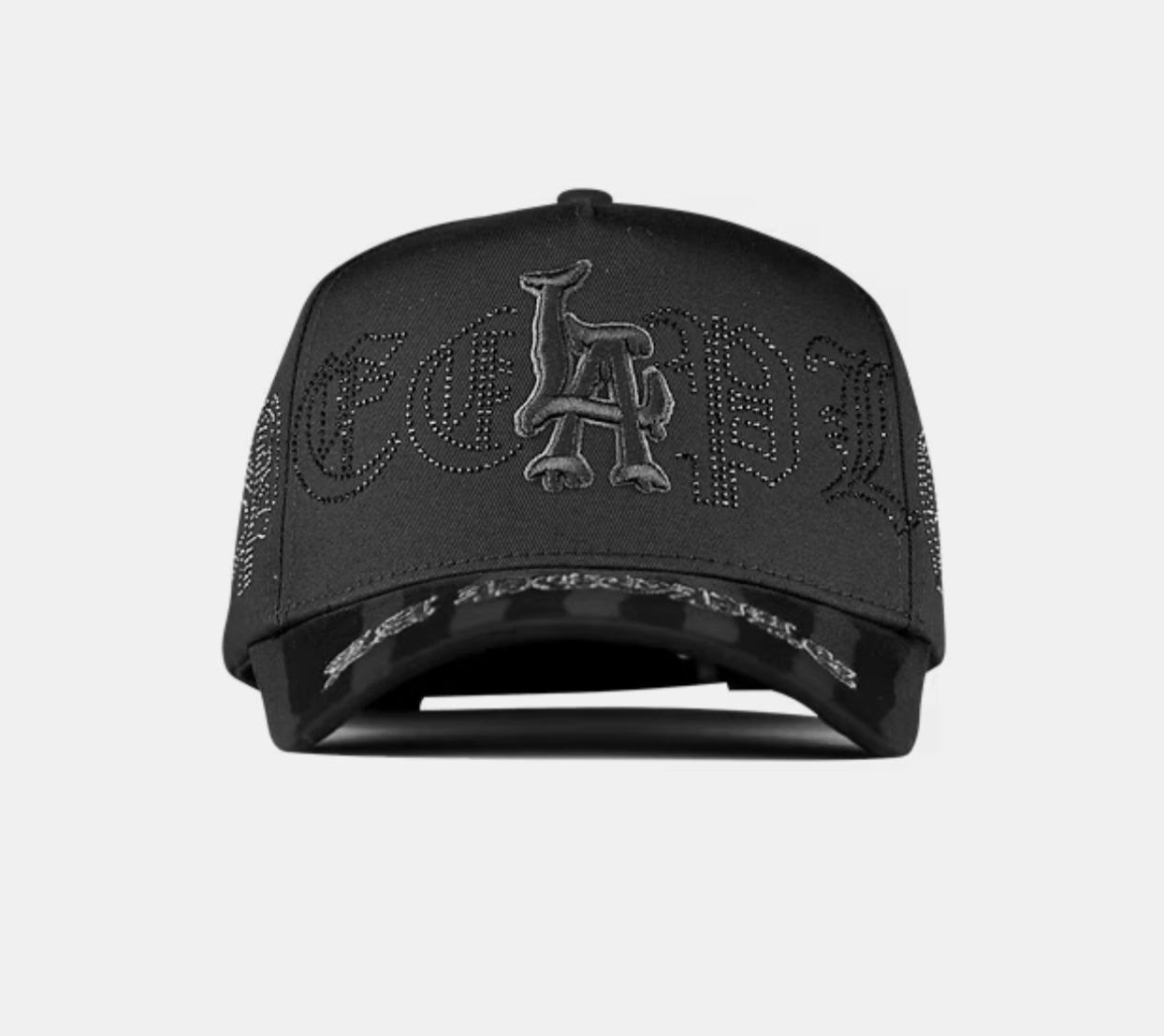 LA People Crystal  total BLK Snapback