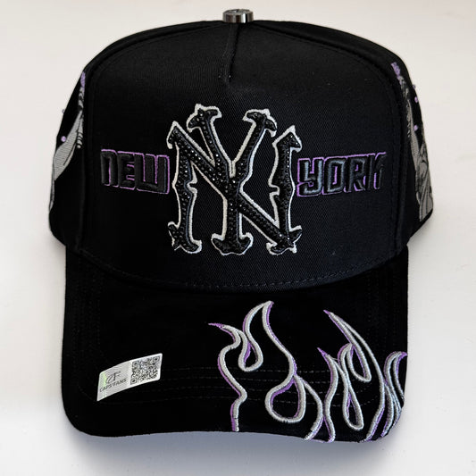 NY Flames Purpple