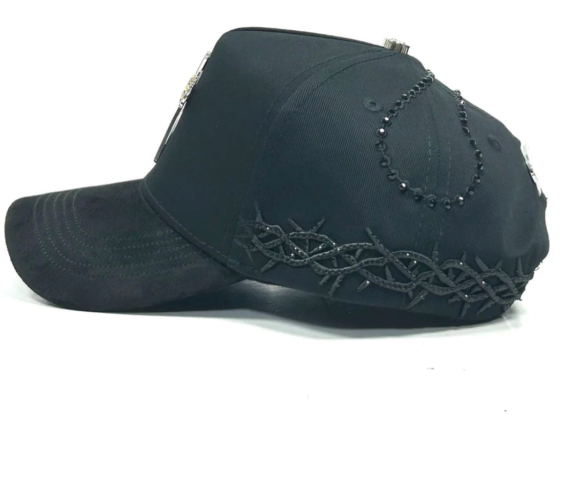 Cruz Corona SnapBack BLK Silver Gold