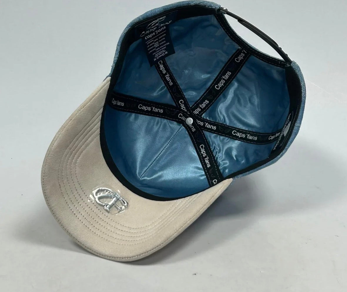 LA Blue denim white