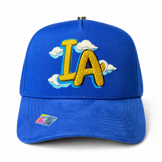 LA Bart Style Blue Cap