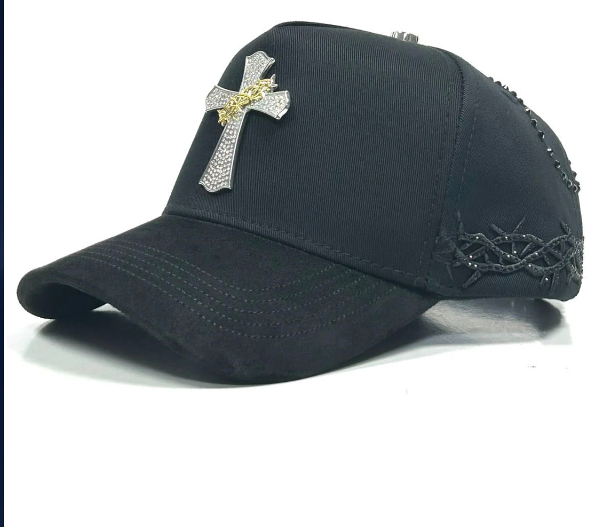 Cruz Corona SnapBack BLK Silver Gold