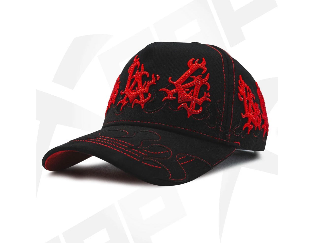 LA flames BLK Red