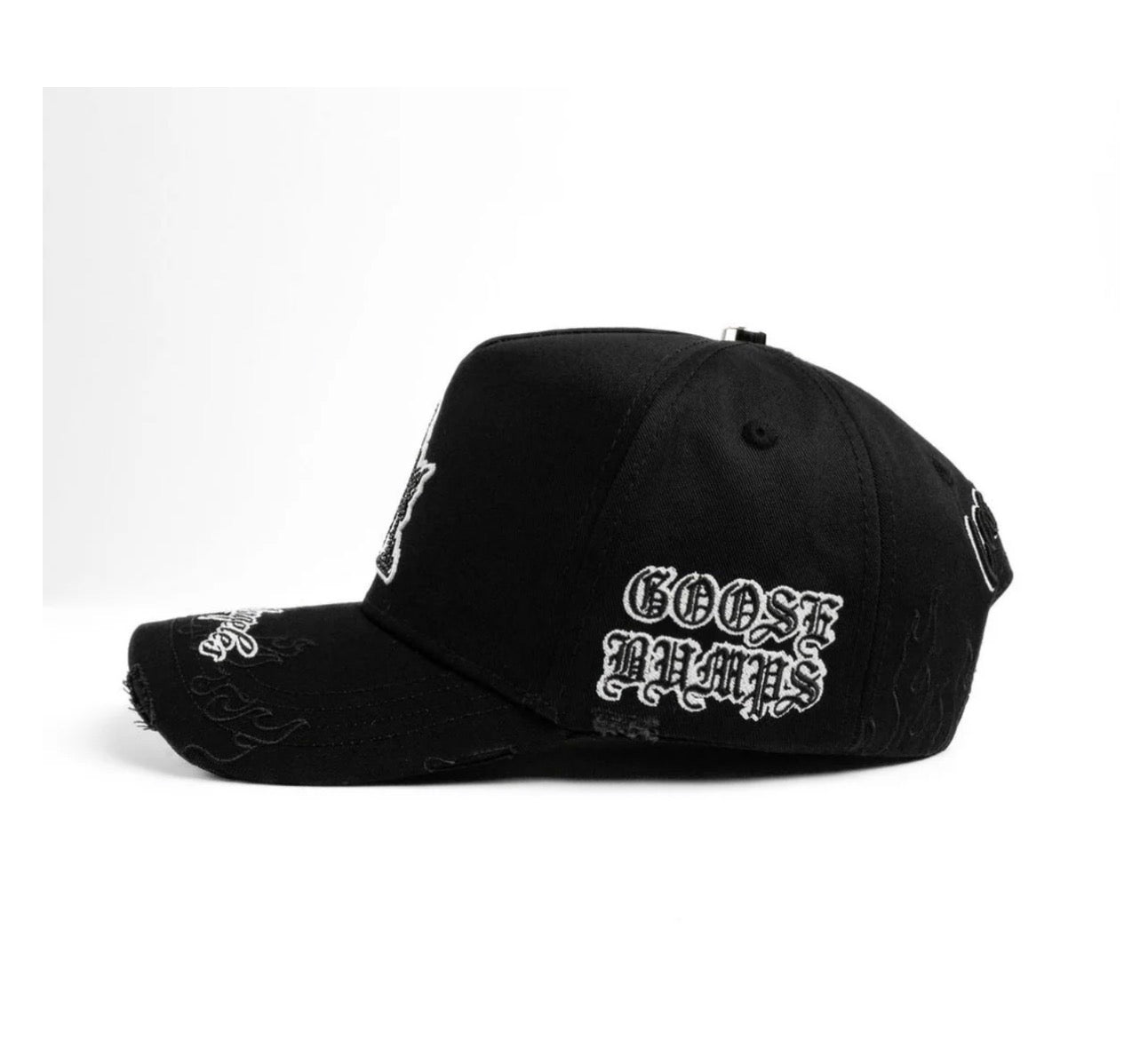 Los Angeles BLK white crystal