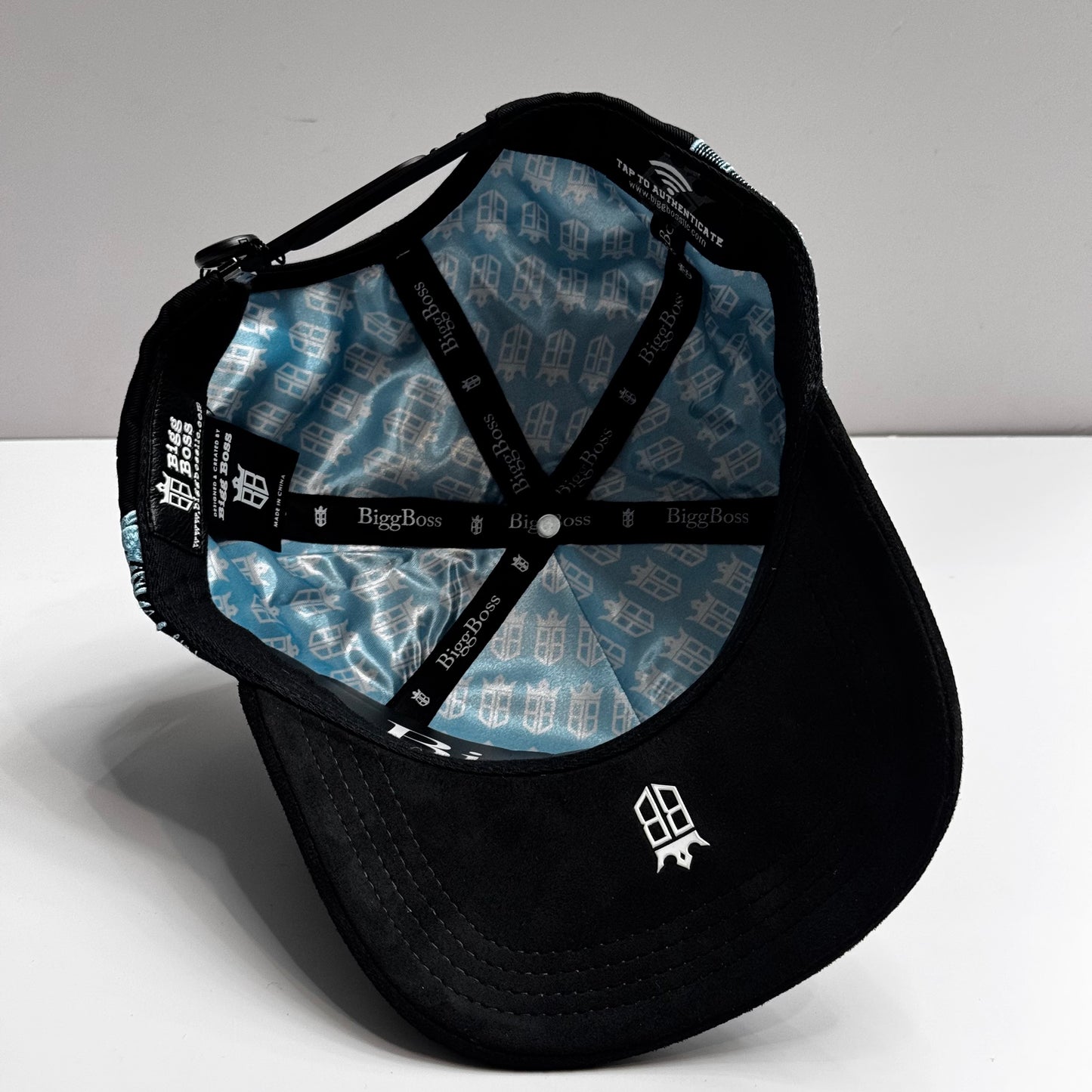 NY Blue Crystal Silver SnapBack