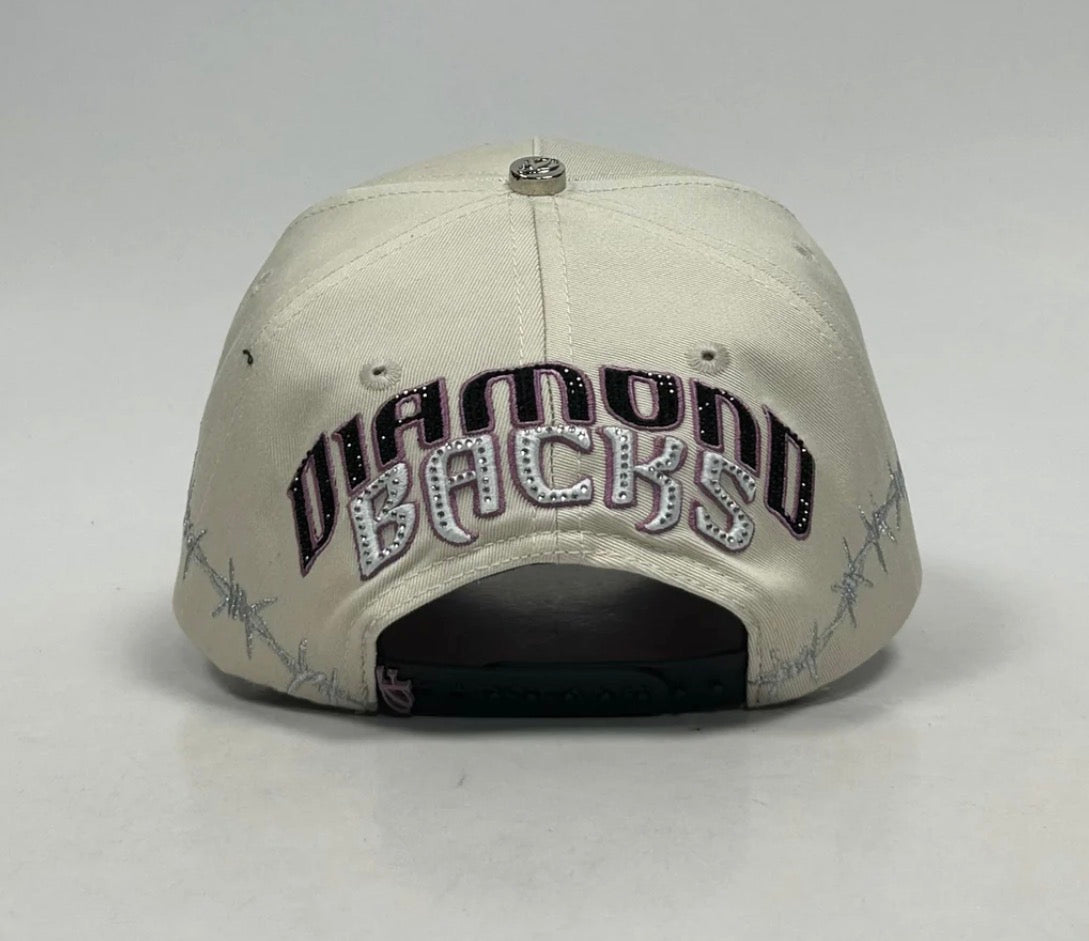 Arizona Diamond Bck cream purpple