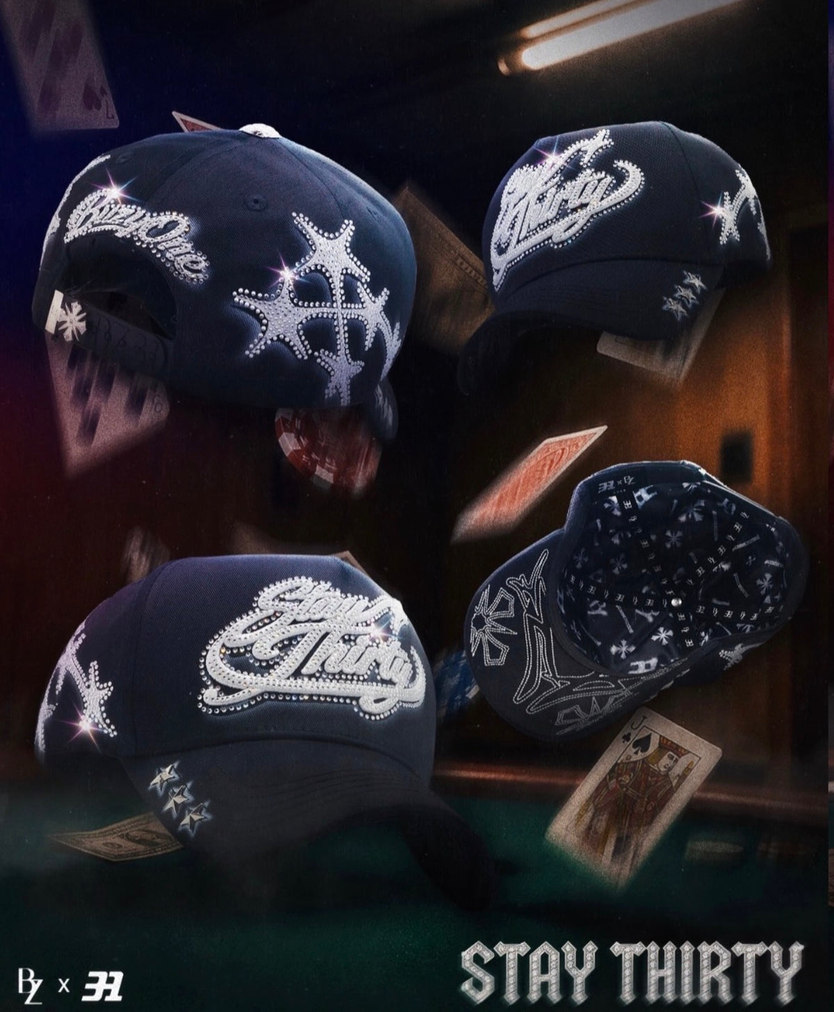 Thirty one BZ31 Full Set Bundle (6 gorras+ accesorios)