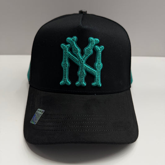 NY BLK AQUA (ALL EYES ON ME)