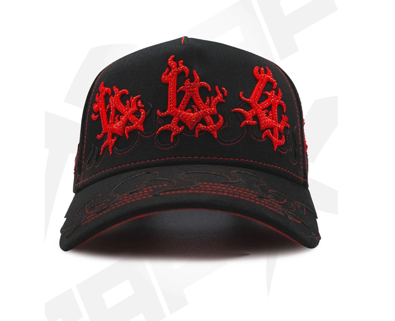 LA flames BLK Red
