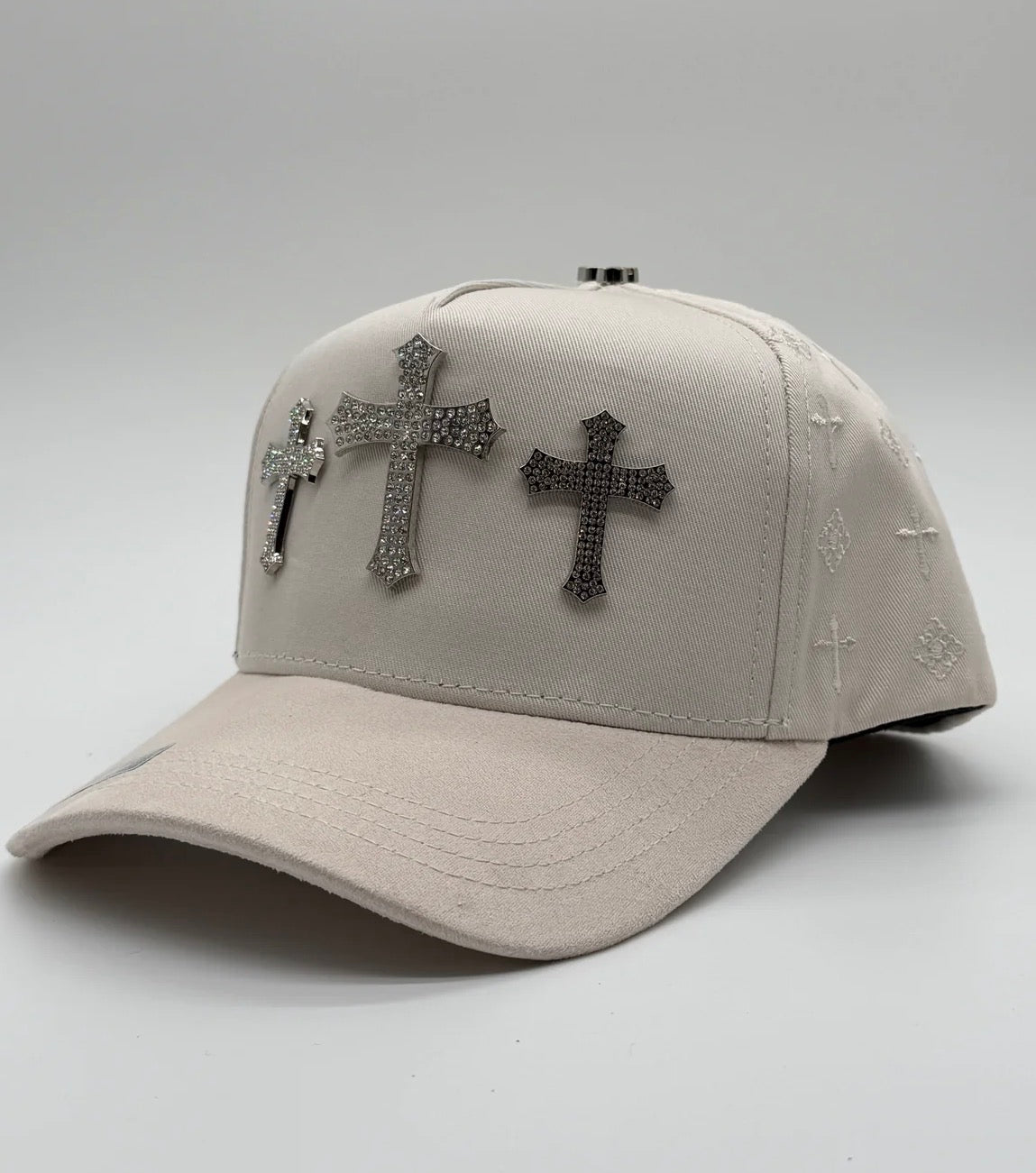 Tres Cruces white silver