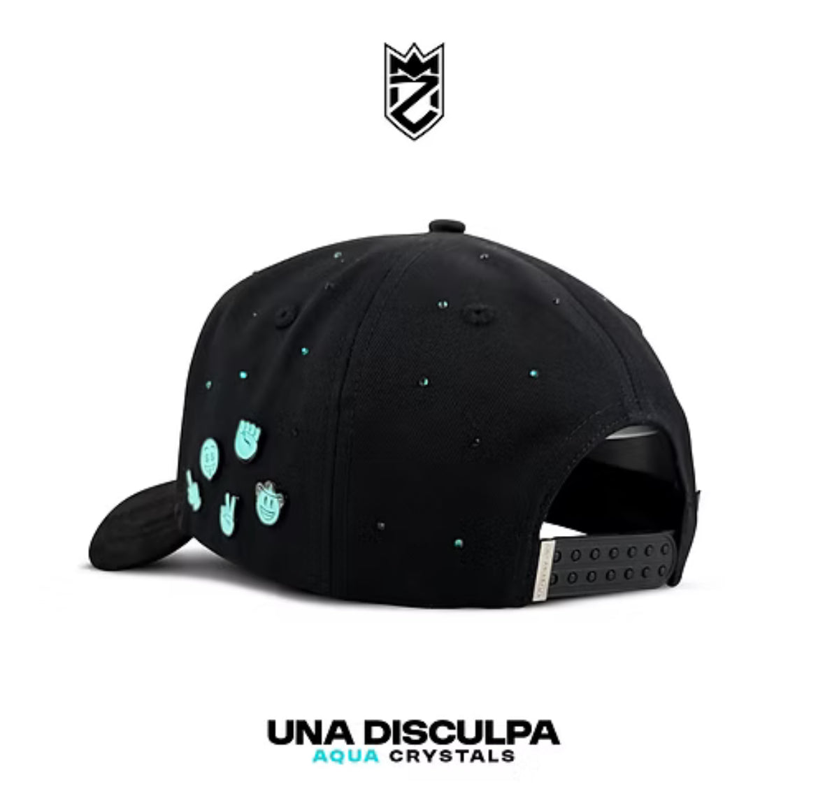 Una Disculpa Para Absolutamente Nadie BLK Aqua Snapback
