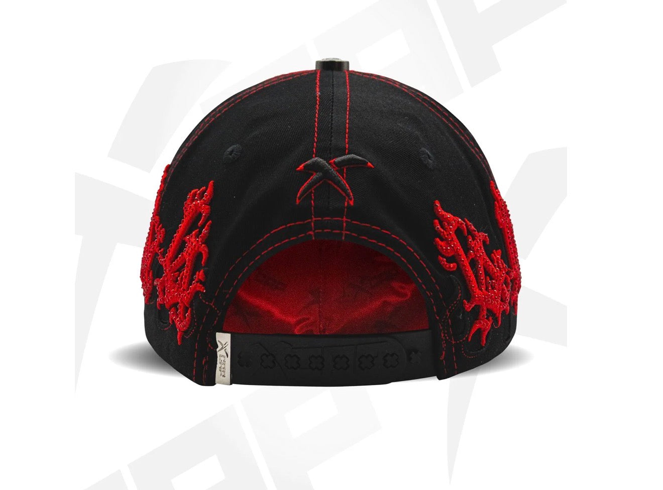 LA flames BLK Red