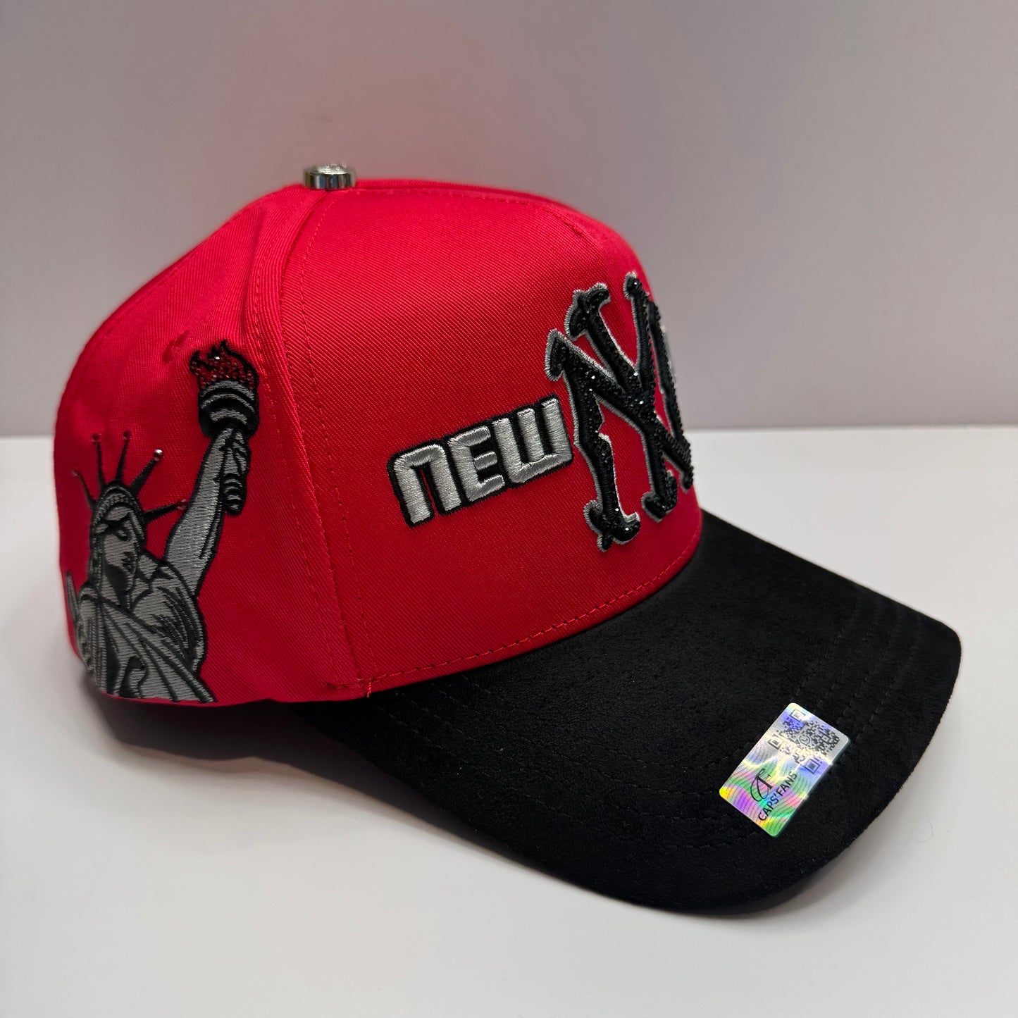 Ny Red BLK gray