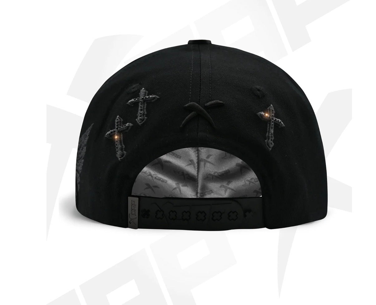 LA invertida cruces BLK