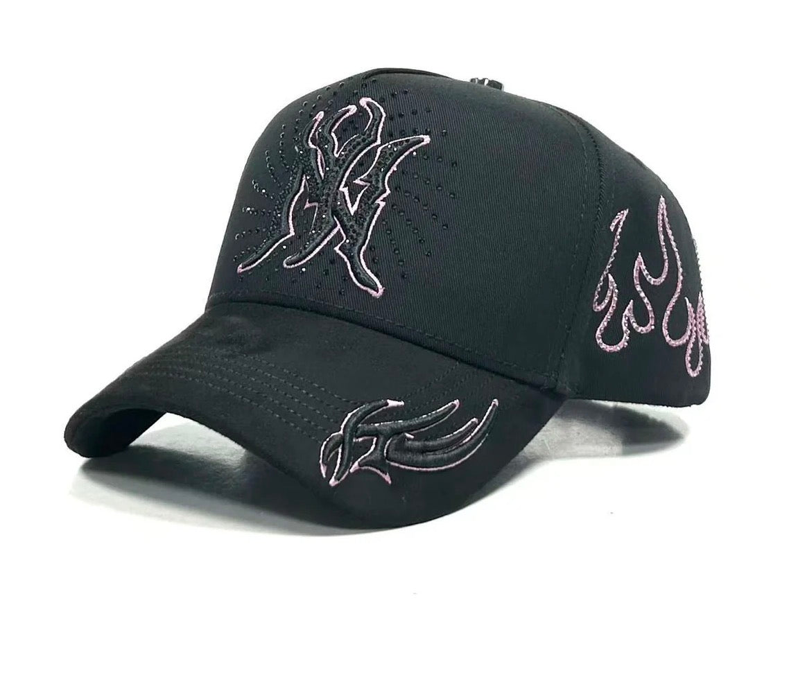 NY Fire BLK pink