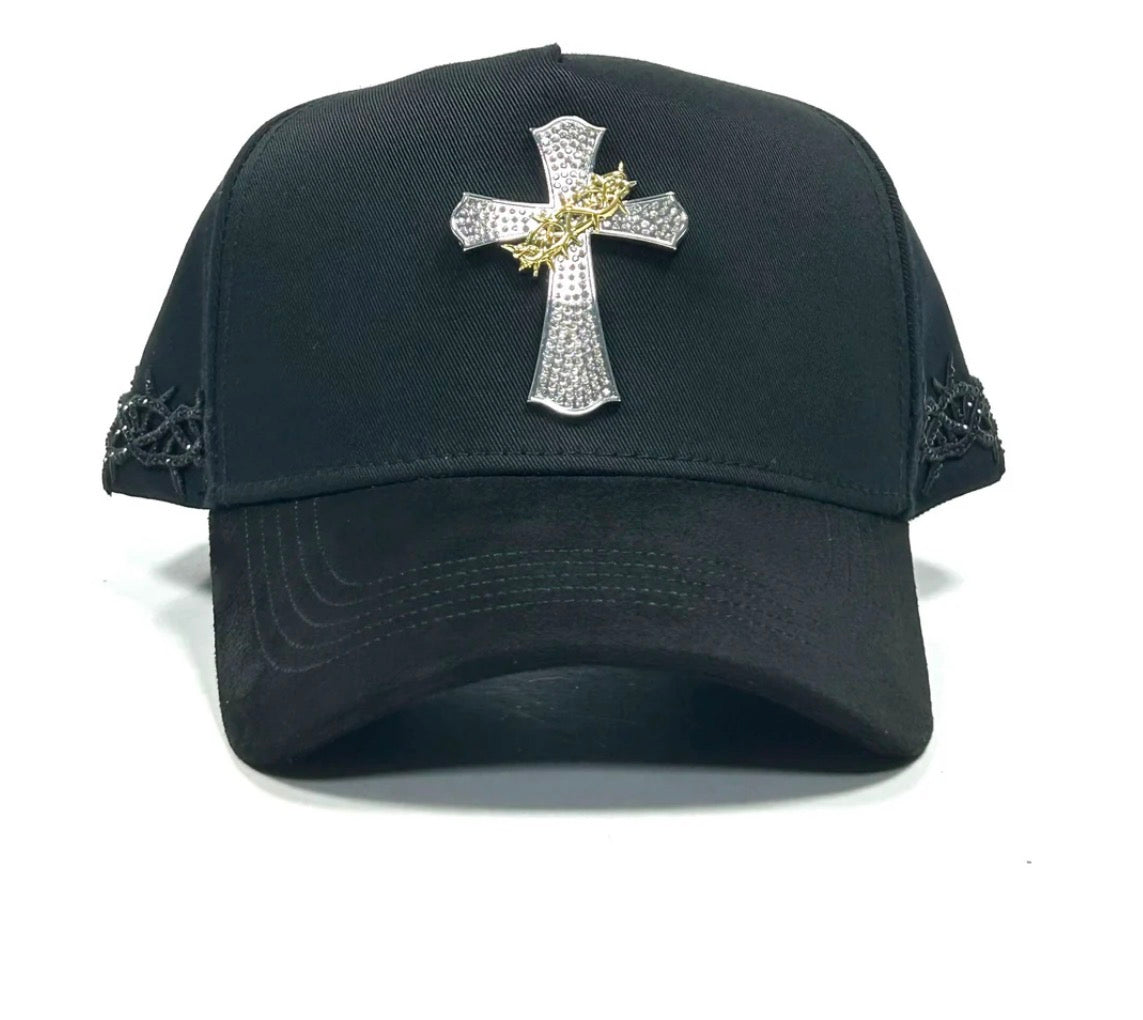Cruz Corona SnapBack BLK Silver Gold