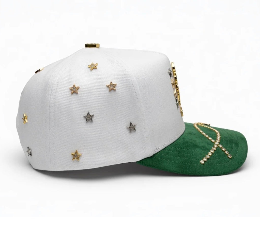 San Judas star white green