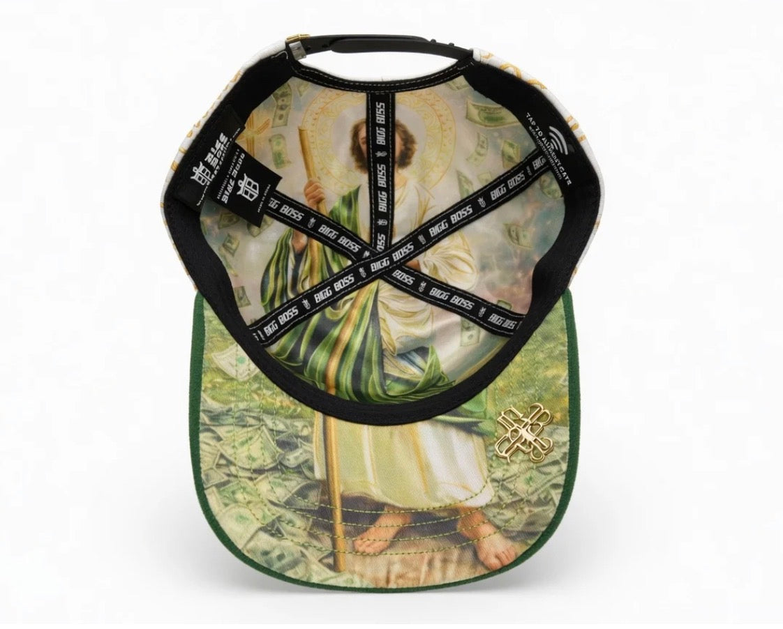 San Judas star white green