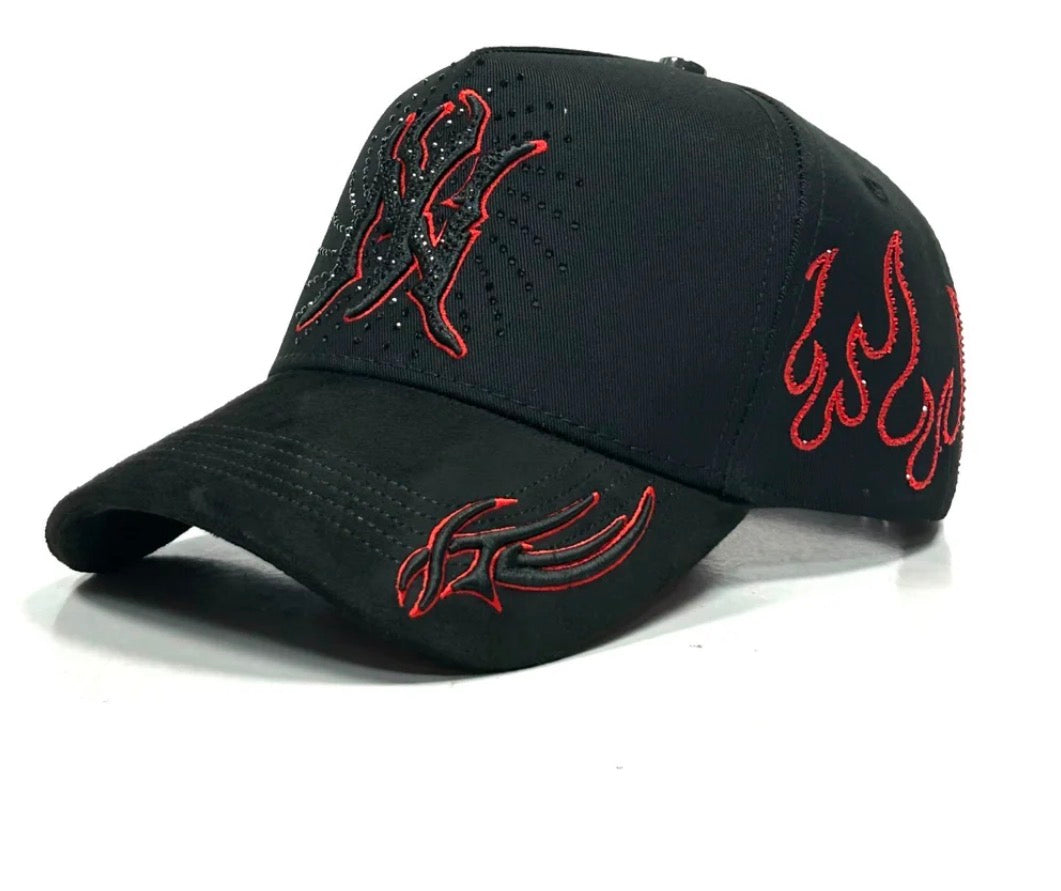 NY Crystal BLK Red