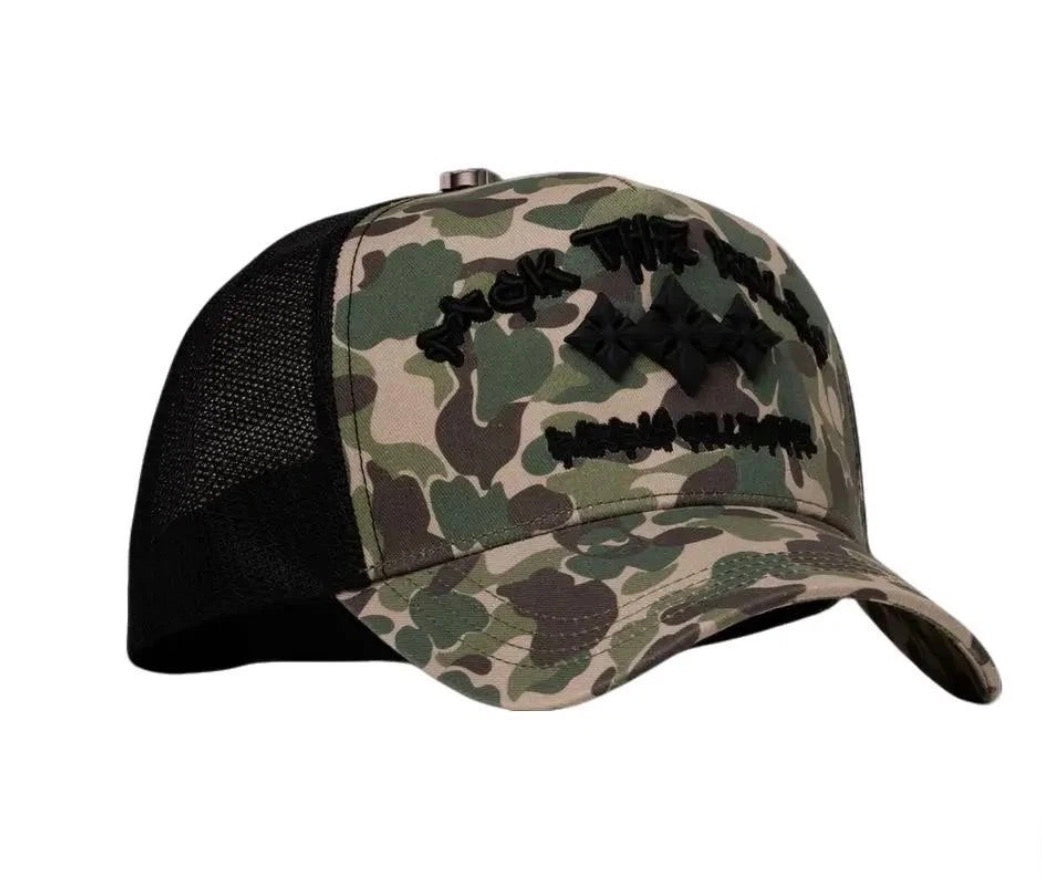 BARBAS Camo Fir Trucker
