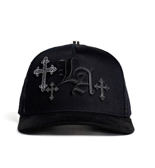 KID LA CROSSES TOTAL BLK Snapback
