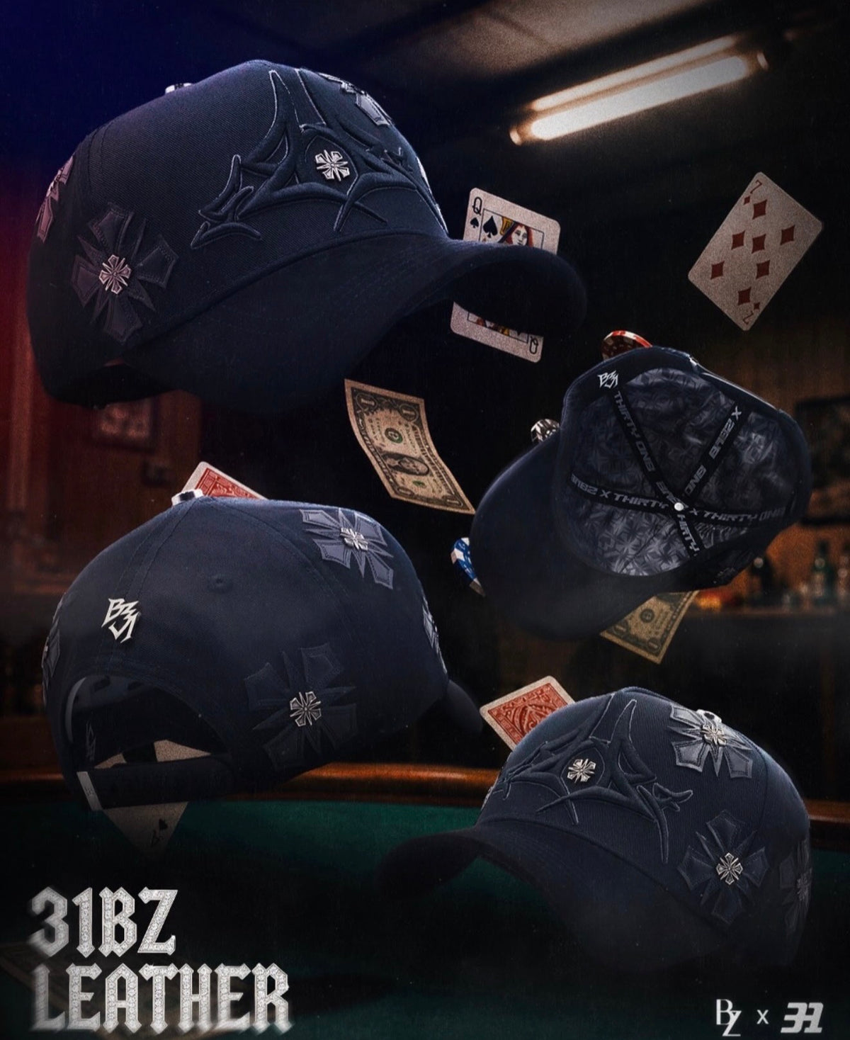 Thirty one BZ31 Full Set Bundle (6 gorras+ accesorios)
