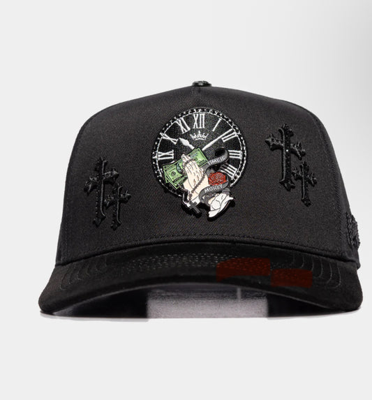 Money is time BLK Snapback