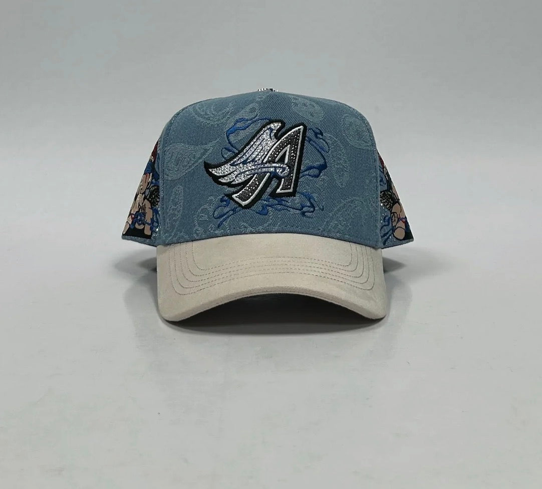 Angels Blue White