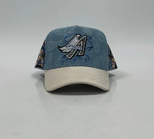 Angels Blue White