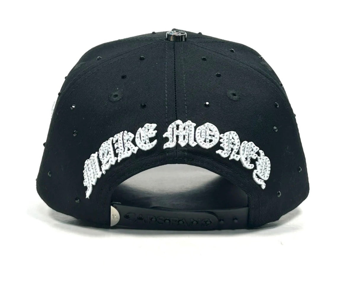 Money SnapBack BLK White