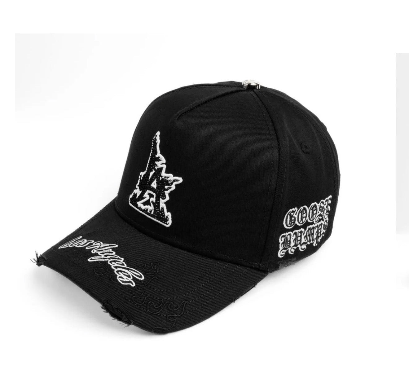 Los Angeles BLK white crystal