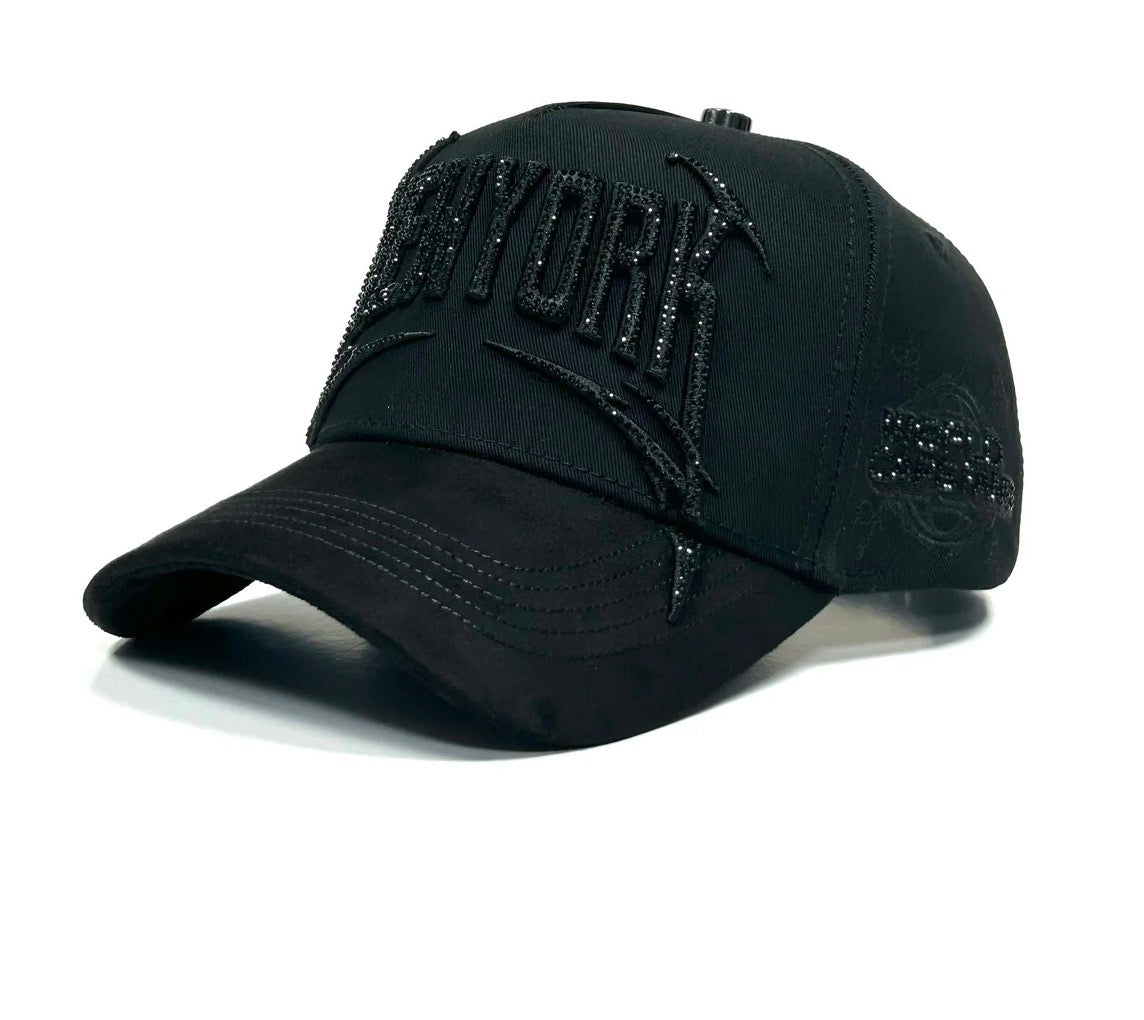 New Y Total Black premium caps