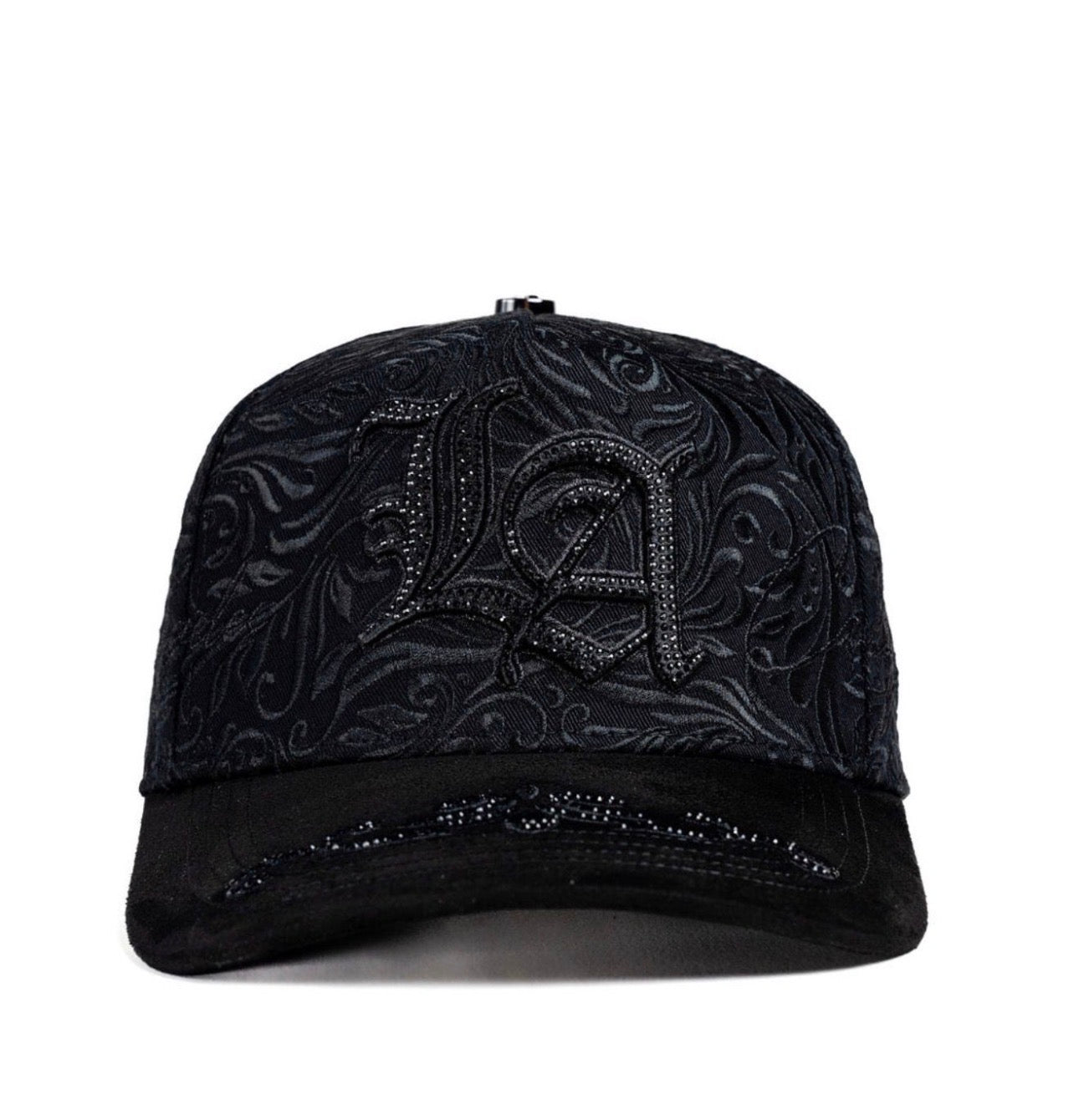 LA total BLK  embroidered Los Angeles