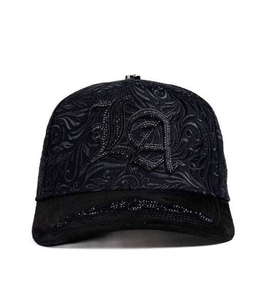 LA total BLK  embroidered Los Angeles