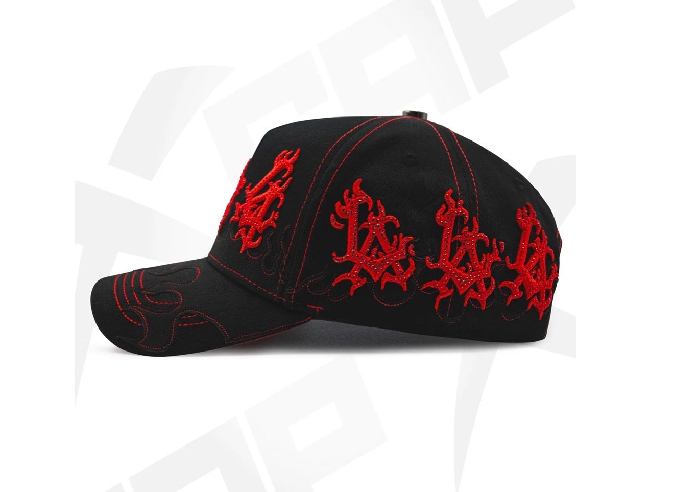 LA flames BLK Red