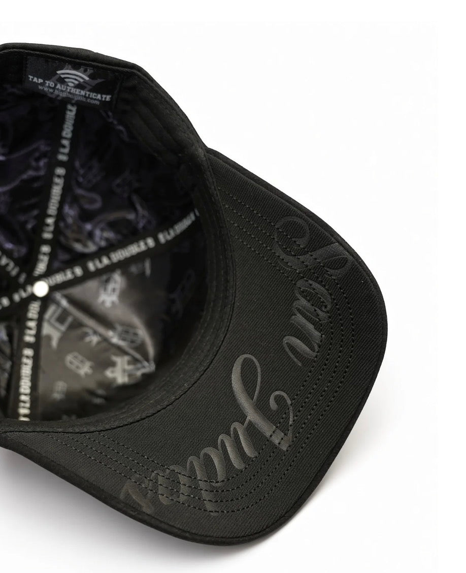 San Judas Placa Gold BLK SnapBack