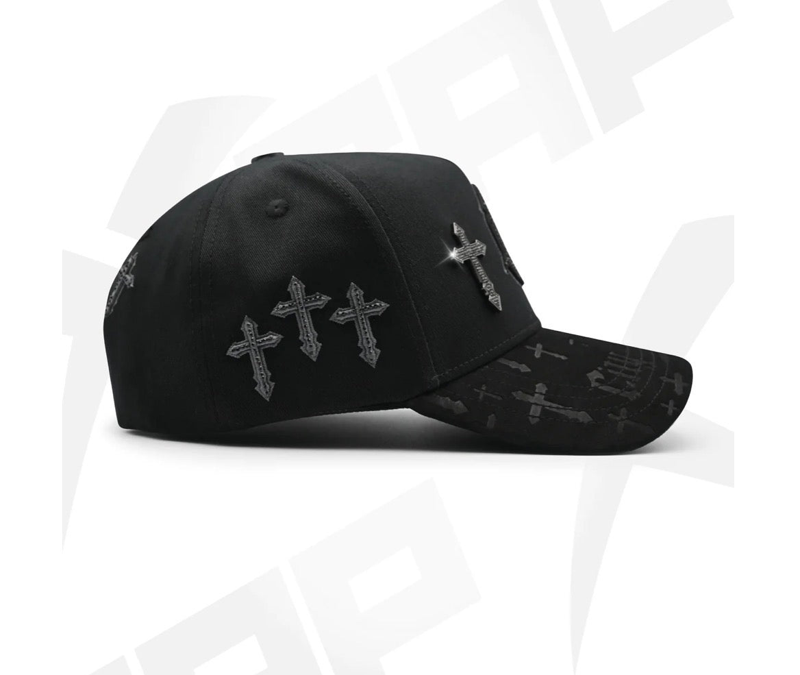 LA invertida cruces BLK