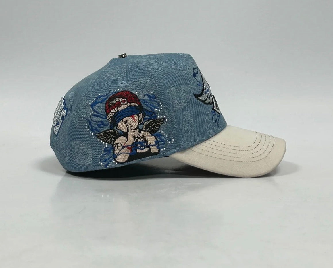 Angels Blue White