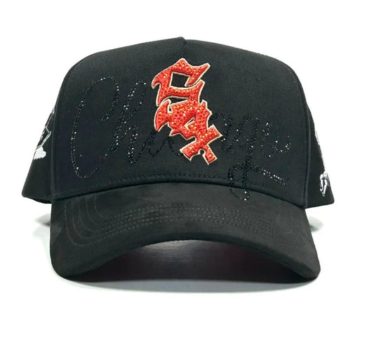 Sox BLK Orange SnapBack