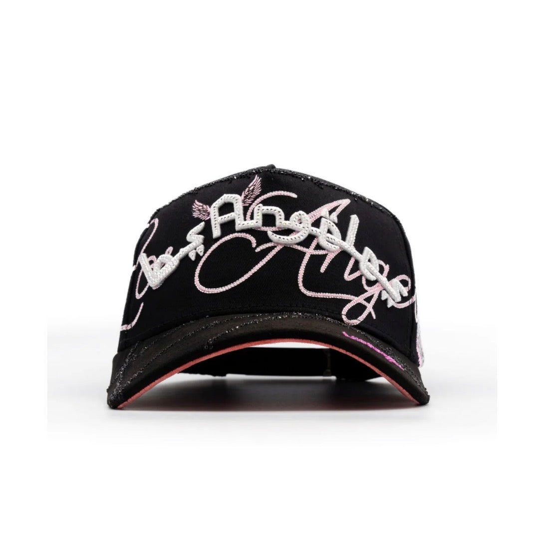 Los angeles white pink